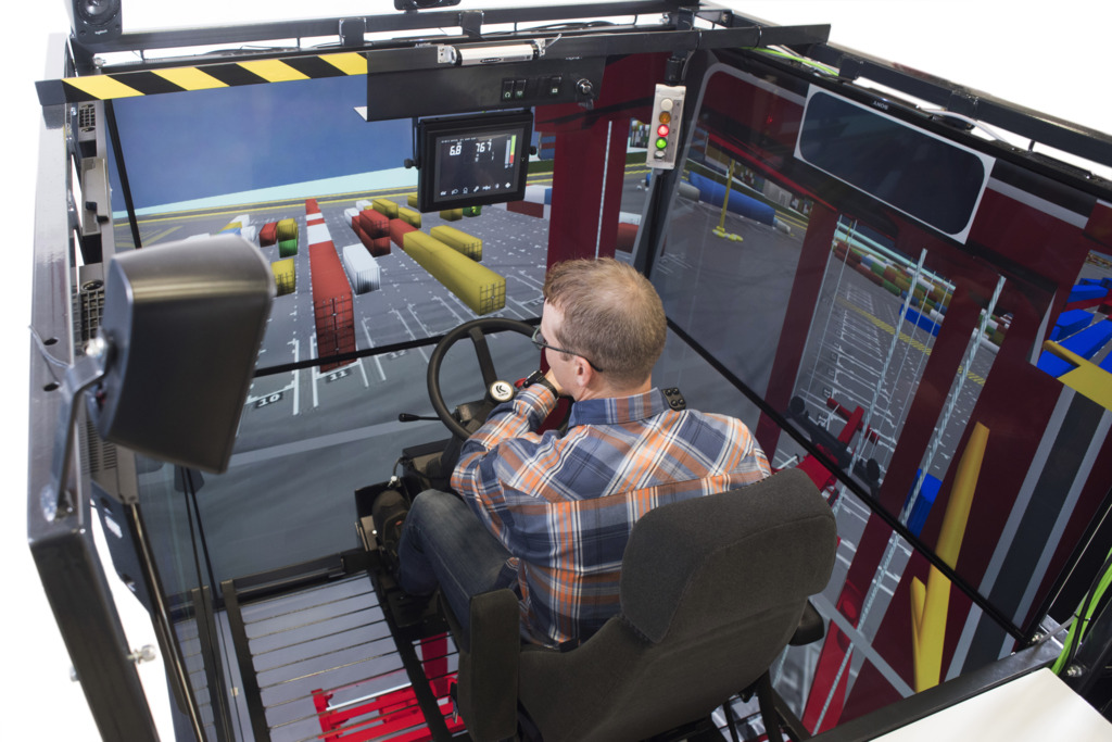 Kalmar Straddle Carrier Simulator